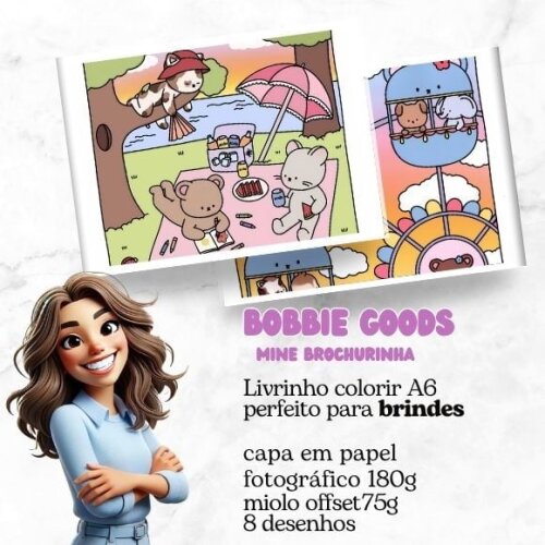 Mini Livro Bobbie Goods Barry
