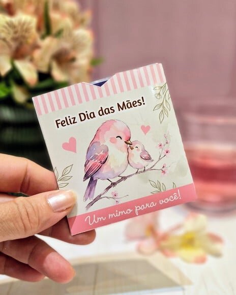 Porta Sache de Chá Dia das Mães 2