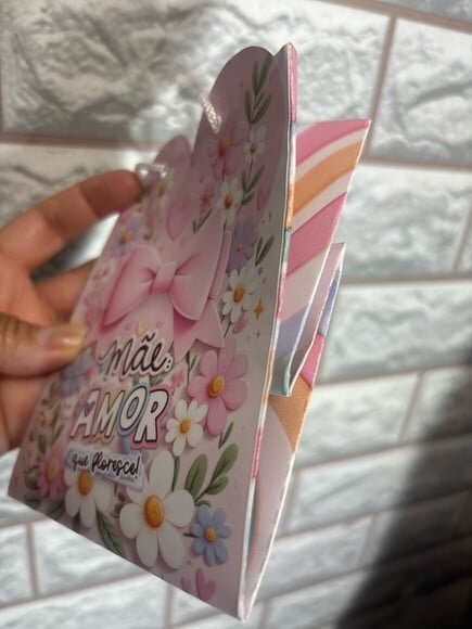 Sacolinha Coração Dia das Mães