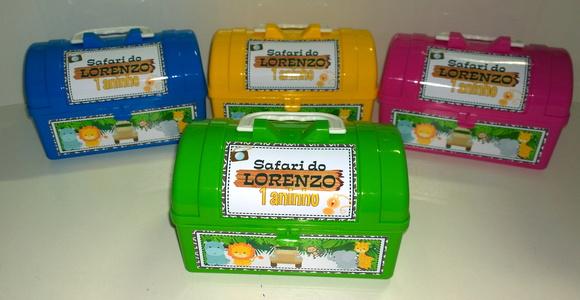 Baú plástico personalizado