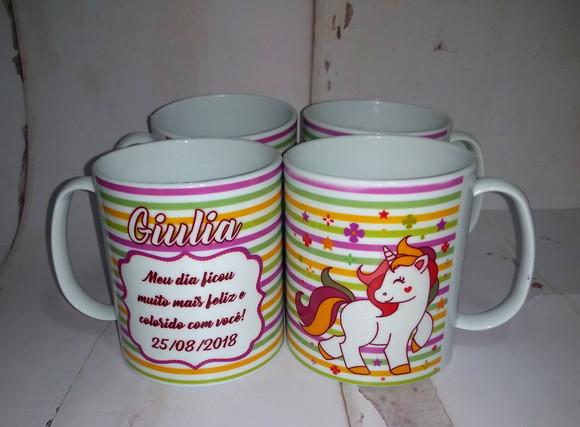 Caneca polímero personalizada
