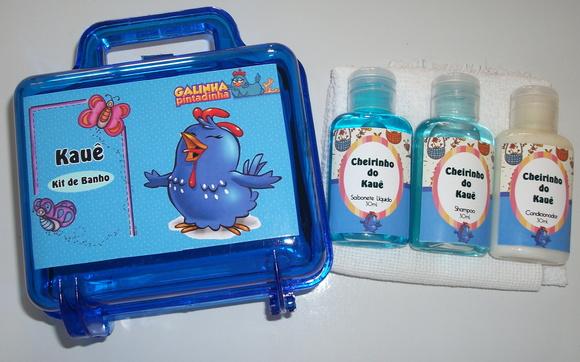 Kit de Banho Maletinha Personalizada
