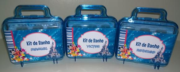 Kit de Banho Maletinha Personalizada