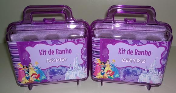Kit de Banho Maletinha Personalizada