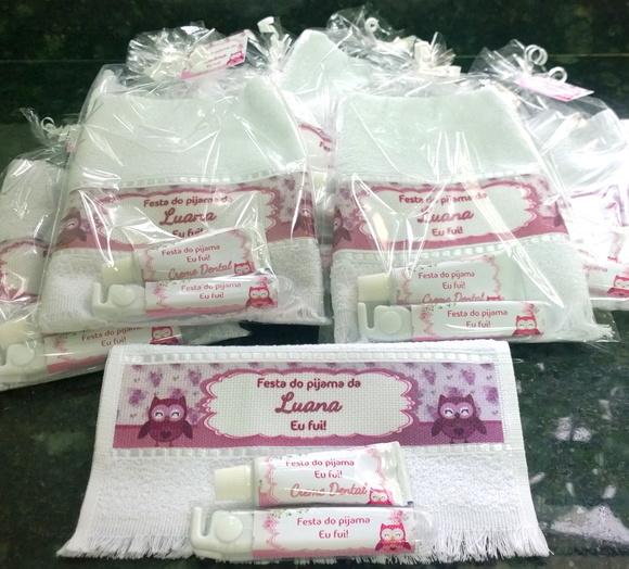 Kit dental com tolhinha personalizada