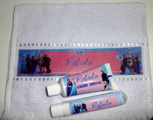 Kit dental com tolhinha personalizada
