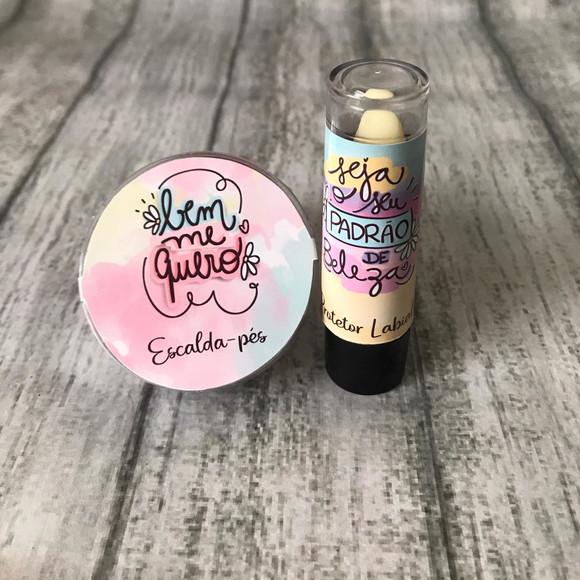 Kit Protetor Labial + Escalda-pés 15g
