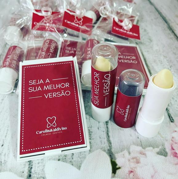 Kit Protetor Labial + Espelho de Bolsa 2