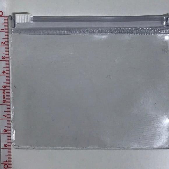 Mini necessaire PVC transparente zip 2