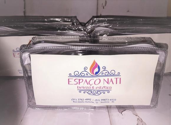 Necessaire Pvc Transparente com Ziper 2