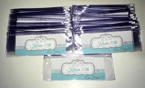 Necessaire Pvc Transparente Zip 2