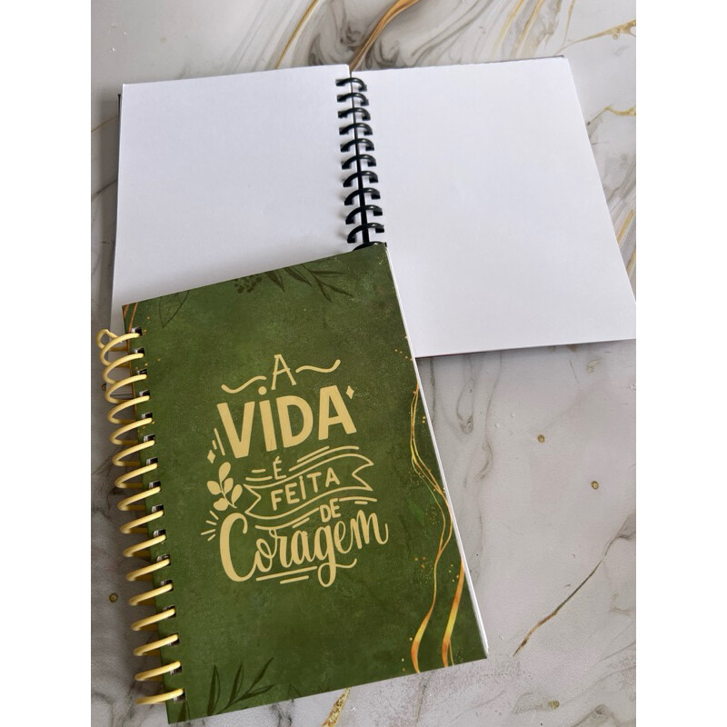 Bloquinho de notas A6 capa dura