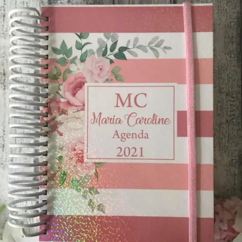 Agenda 2024 Diária Personalizada