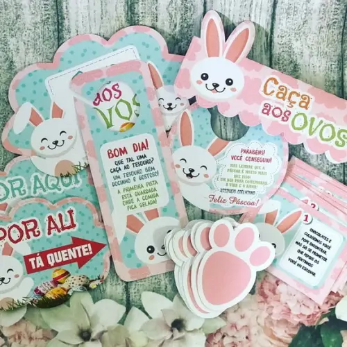 Arquivo de Corte - Kit Caça aos Ovos Páscoa