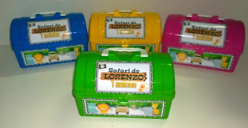 Baú plástico personalizado