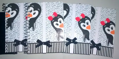 Bloquinho com lápis Personalizado