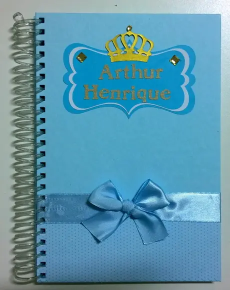 Caderno de Mensagens Personalizado