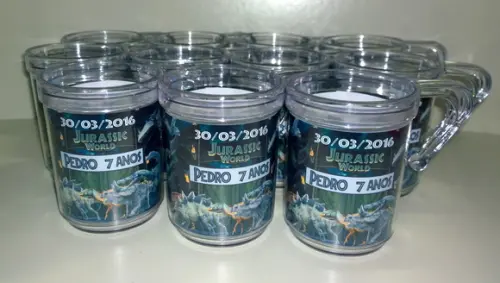 Caneca acrílica personalizada