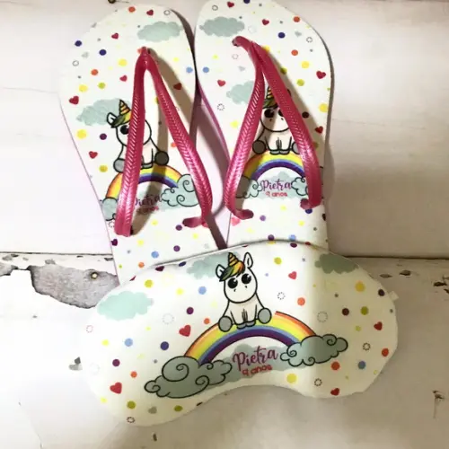 Chinelo + Tapa olho
