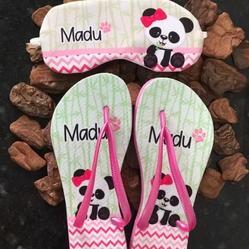 Chinelo + Tapa olho