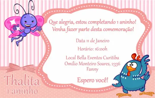 Convite Especial com Tag