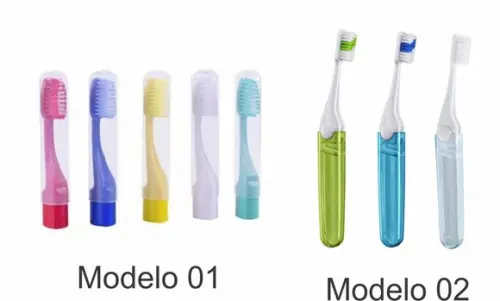 Escova Dental Pocket de Viagem
