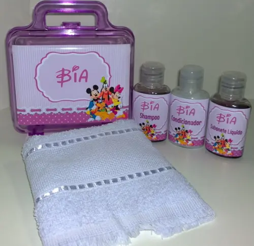 Kit de Banho Maletinha Personalizada