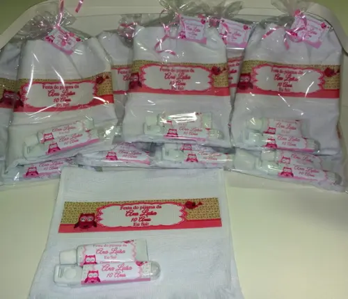 Kit dental com tolhinha personalizada