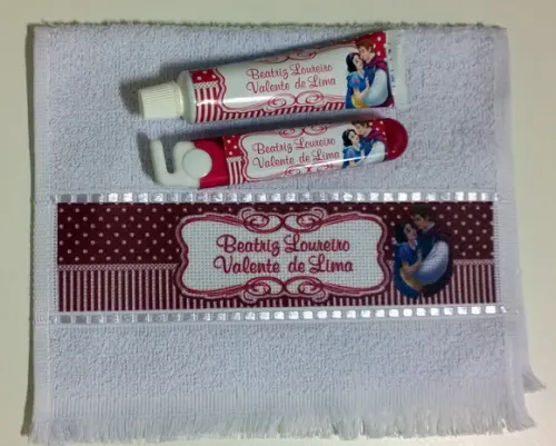 Kit dental com tolhinha personalizada