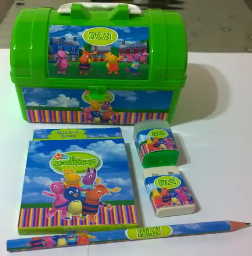 Kit Escolar Baú Personalizado