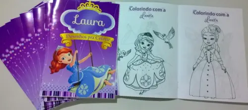 Kit Livrinho de Colorir