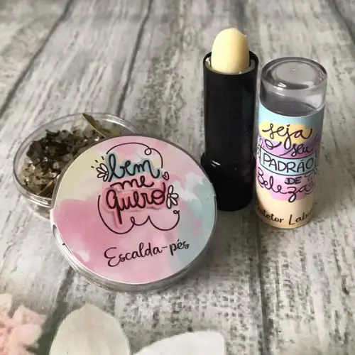 Kit Protetor Labial + Escalda-pés 15g