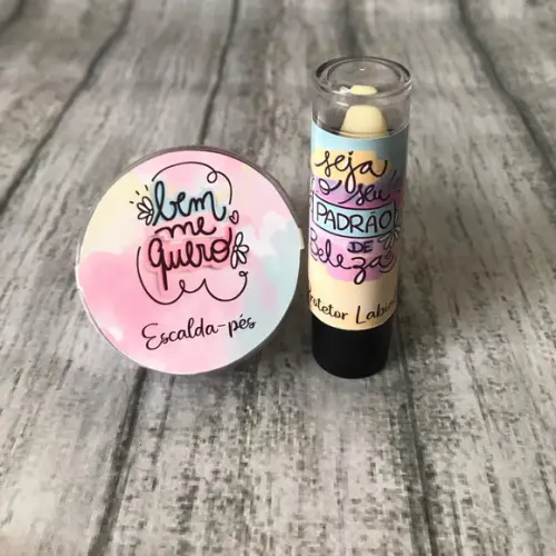 Kit Protetor Labial + Escalda-pés 15g