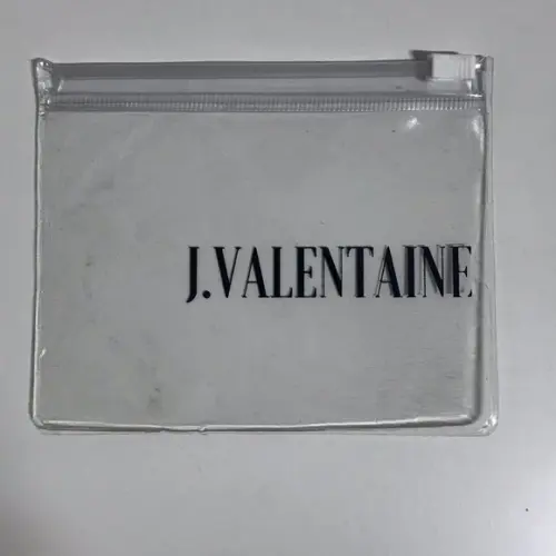 Mini necessaire PVC transparente zip 2