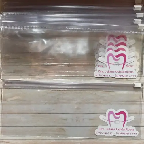 Necessaire Pvc Transparente Zip 2