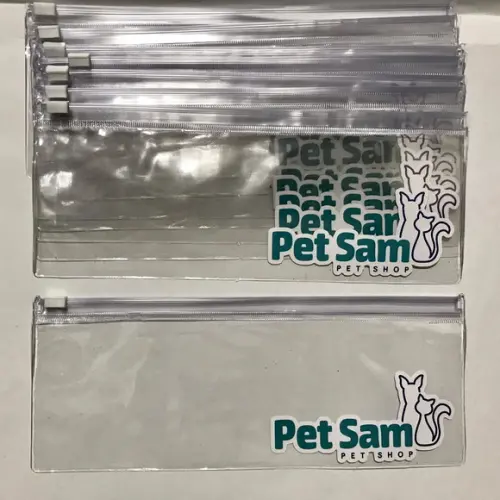 Necessaire Pvc Transparente Zip 2