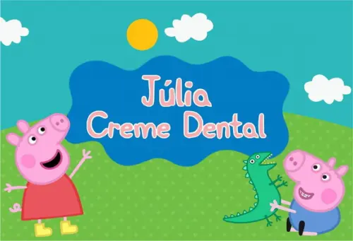 Rótulo Creme Dental