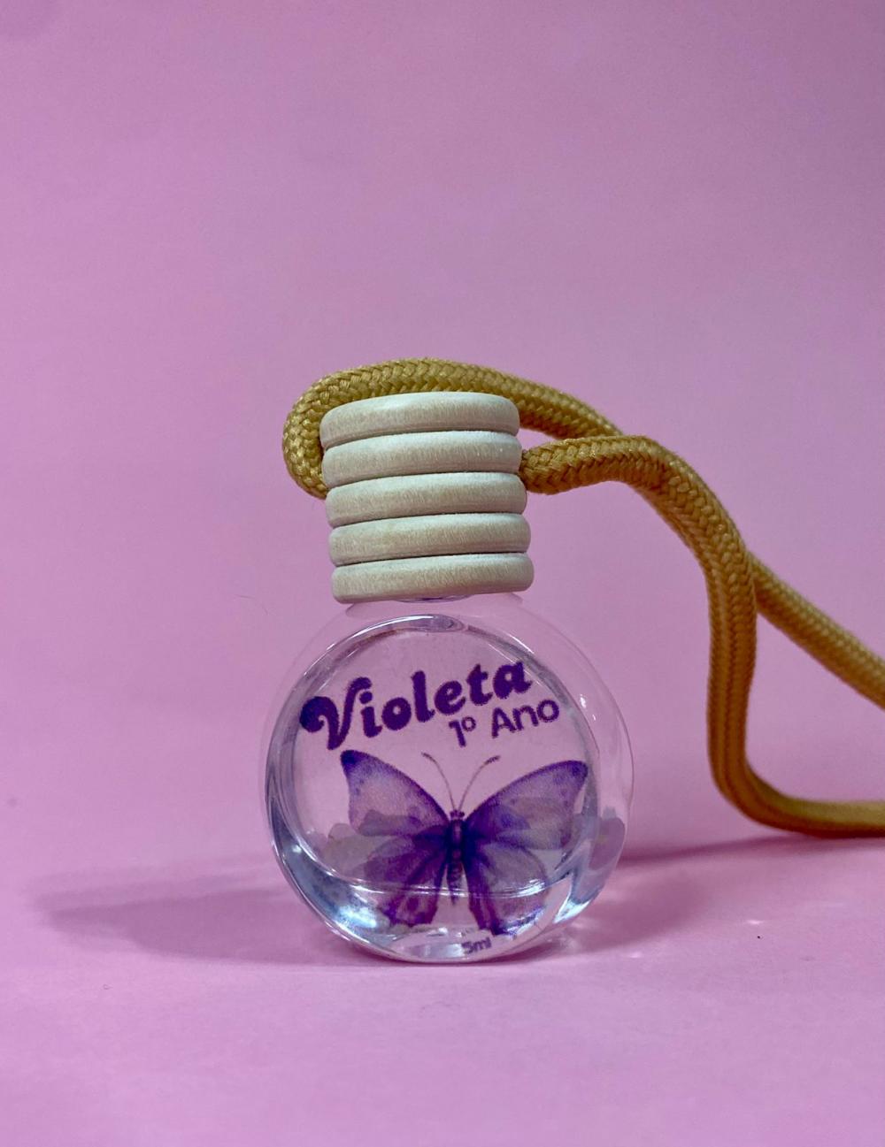 Aromatizador de carro com cristais - Modelo circulo