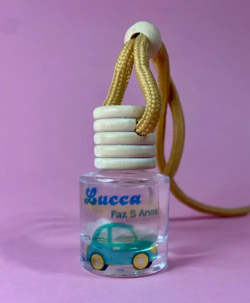 Aromatizador de carro com cristais - Modelo redondo