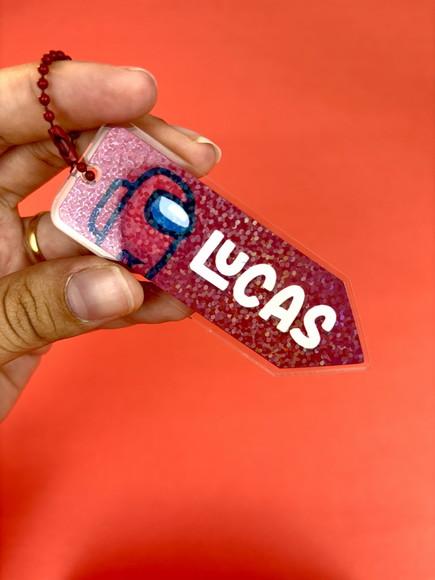 Chaveiro para Mochila Infantil Personalizado | 1 Peça