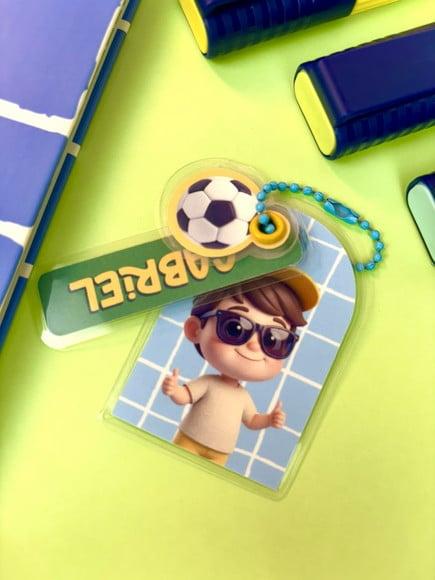 Chaveiro para Mochila Infantil Personalizado | 3 Peças