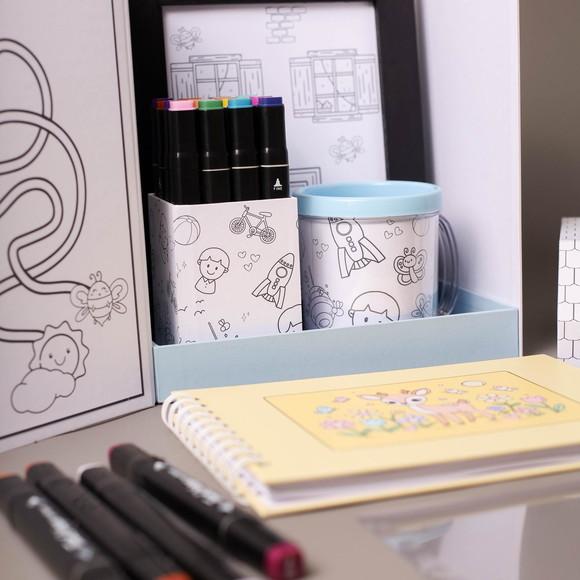 Kit Papelaria | Casinha dos Artistas | sem Personalização