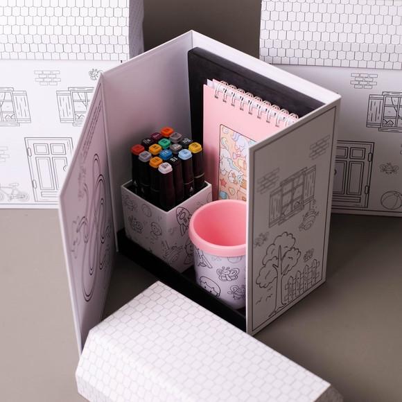 Kit Papelaria | Casinha dos Artistas | sem Personalização