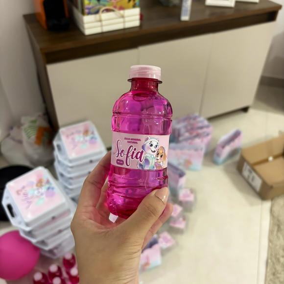 Rótulo Adesivo Garrafinha Personalizado ? Skye e Everest