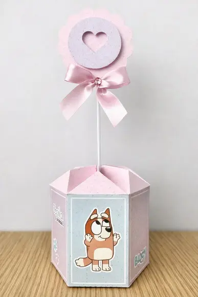 Kit Festa Bluey | 18 Caixas Personalizadas | 3 de Cada Peça