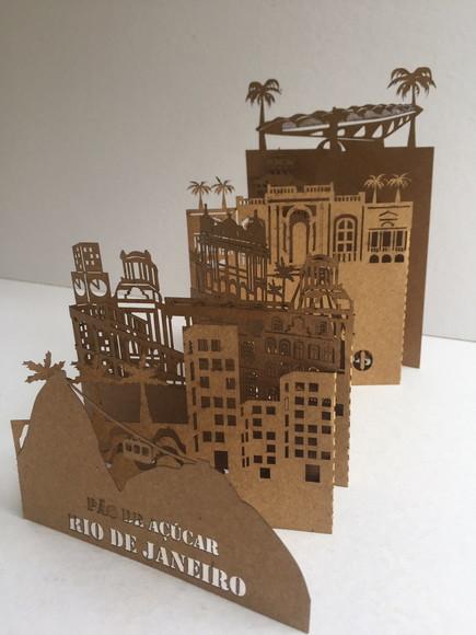 Cartão Postal 3D - Rio de Janeiro