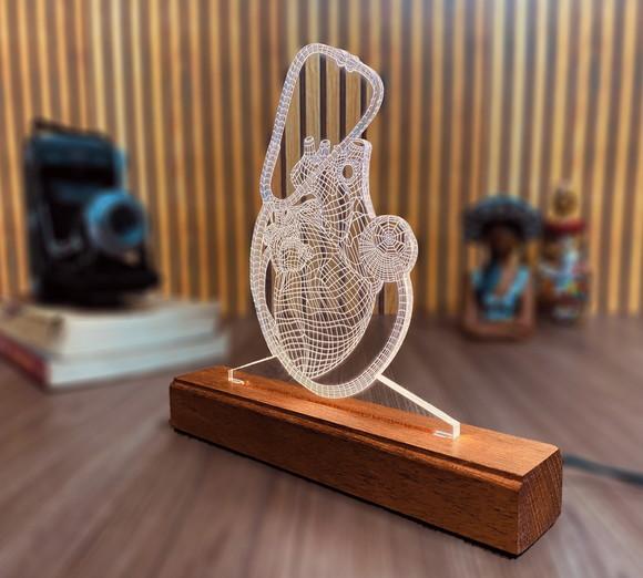 Luminária Led Cardiologista