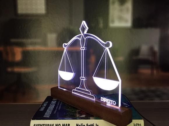 Luminária Led Direito