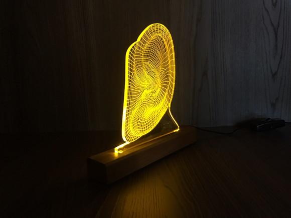 Luminária Led Efeito 3d Otorrinolaringologia