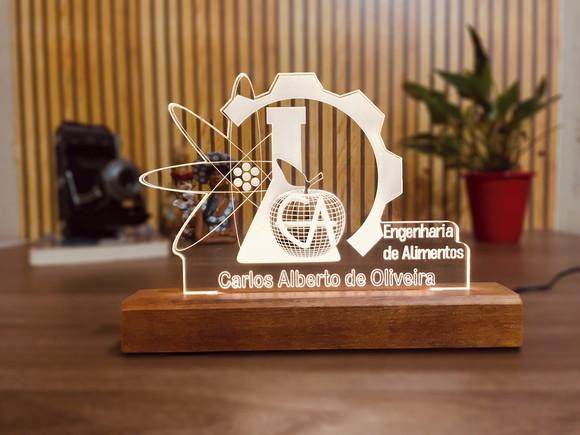 Luminária Led Engenharia de Alimentos